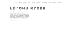 Desktop Screenshot of leiohuryder.com